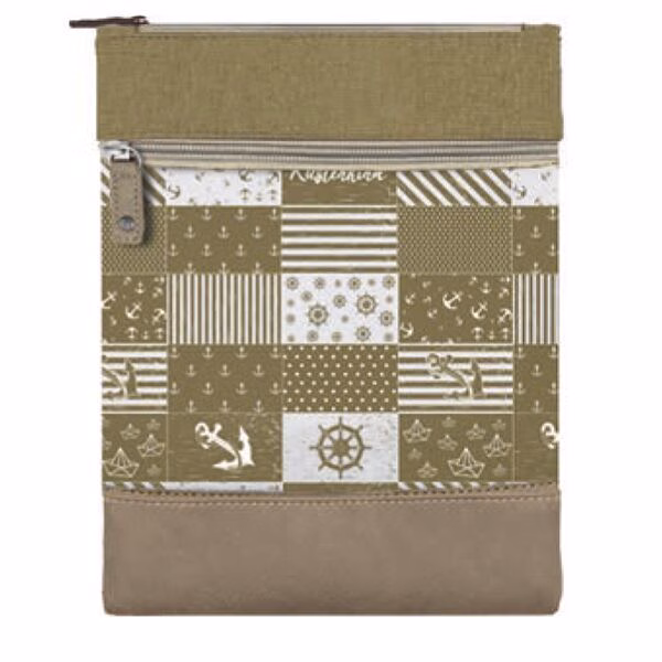 2022-191-075 Canvas Crossbag 075 (Rechtecke sand)