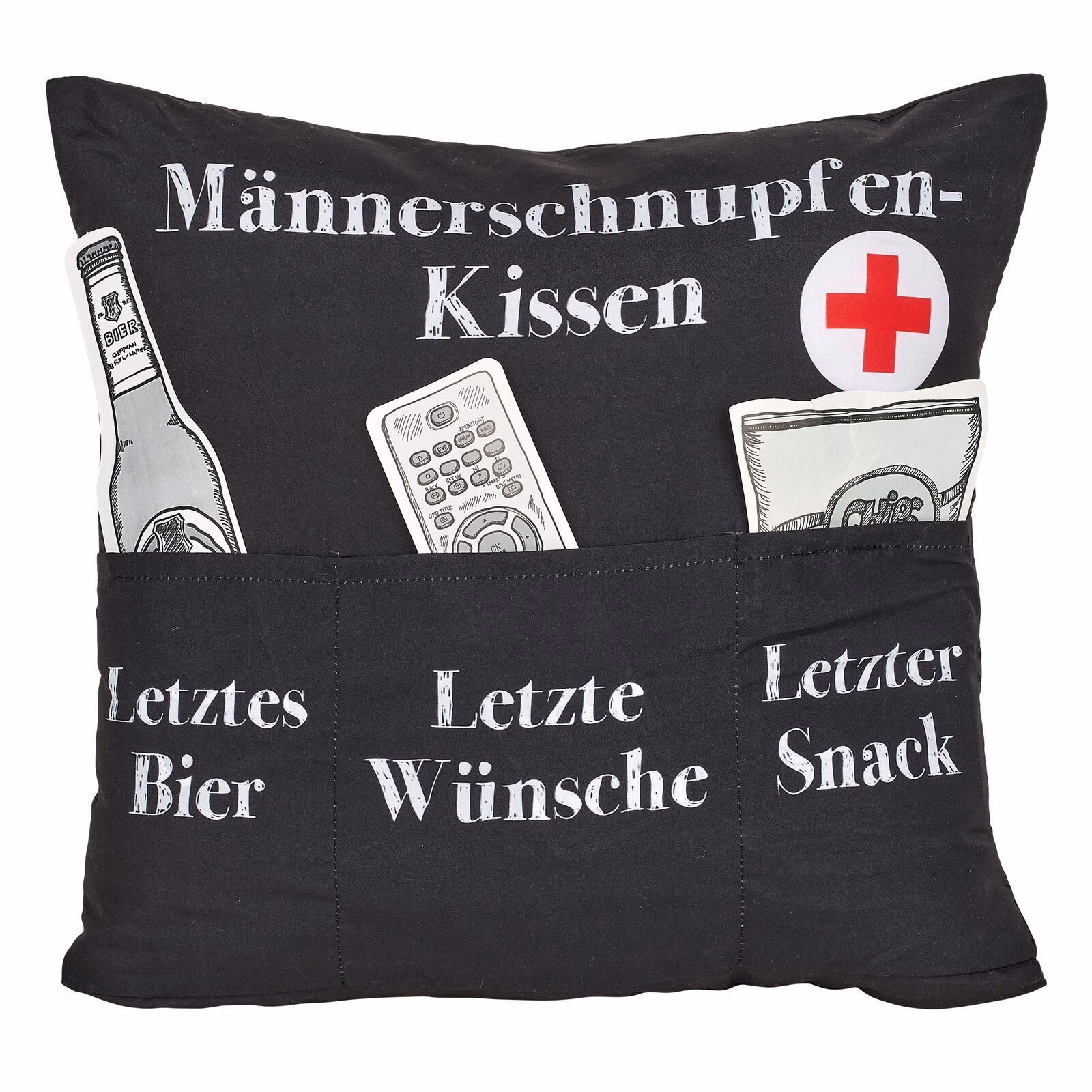 Sofahelden Kissen - Männerschnupfen
