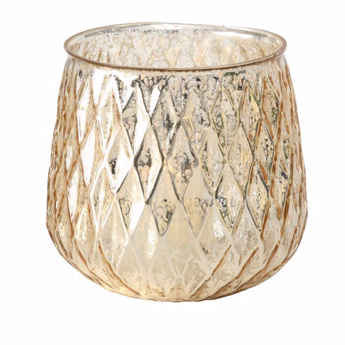 Windlicht Raymund gold 15cm Design 1