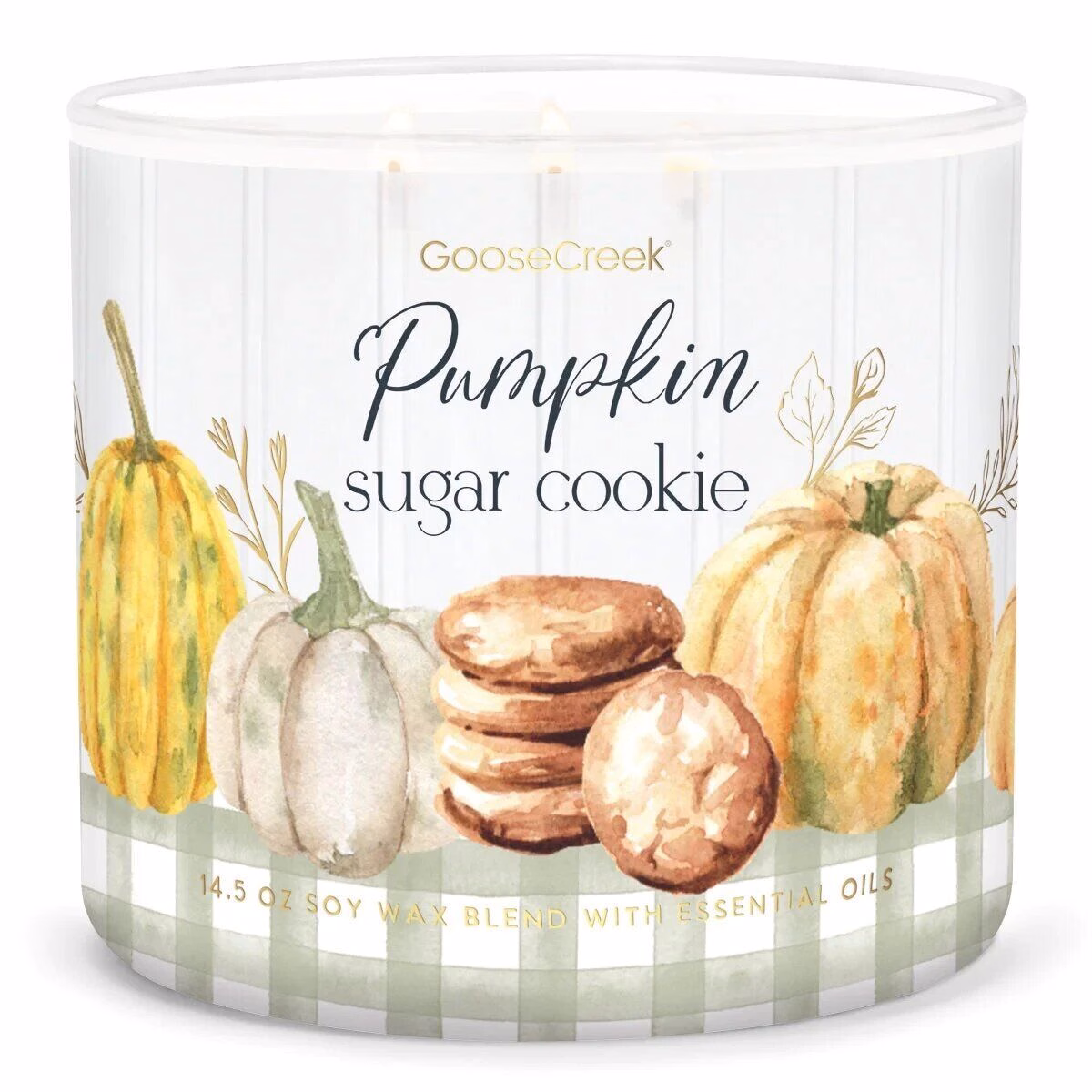 Pumpkin Sugar Cookie 411g (3-Docht)