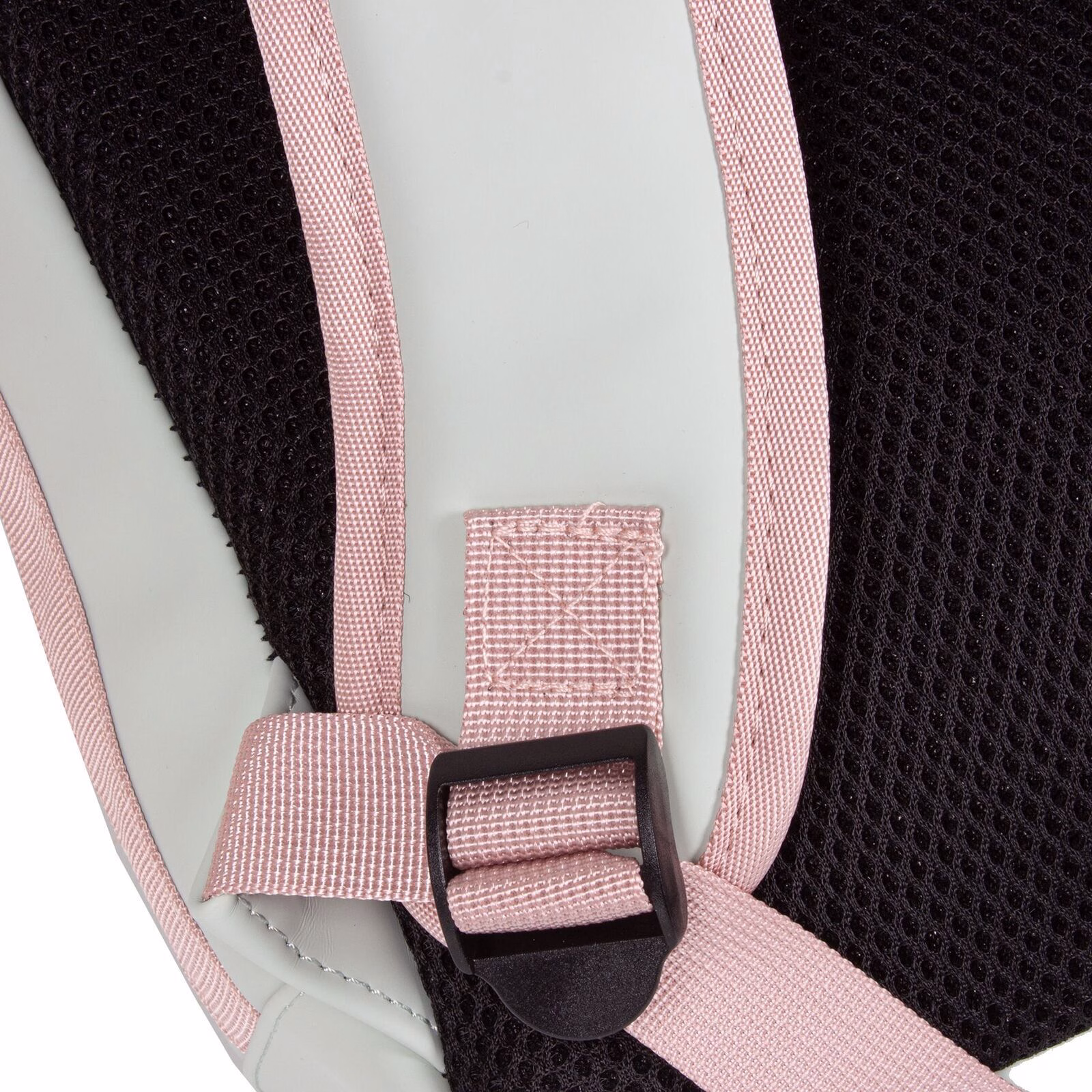 Tim - New York Rolltop Rucksack minzblau/hellrosa
