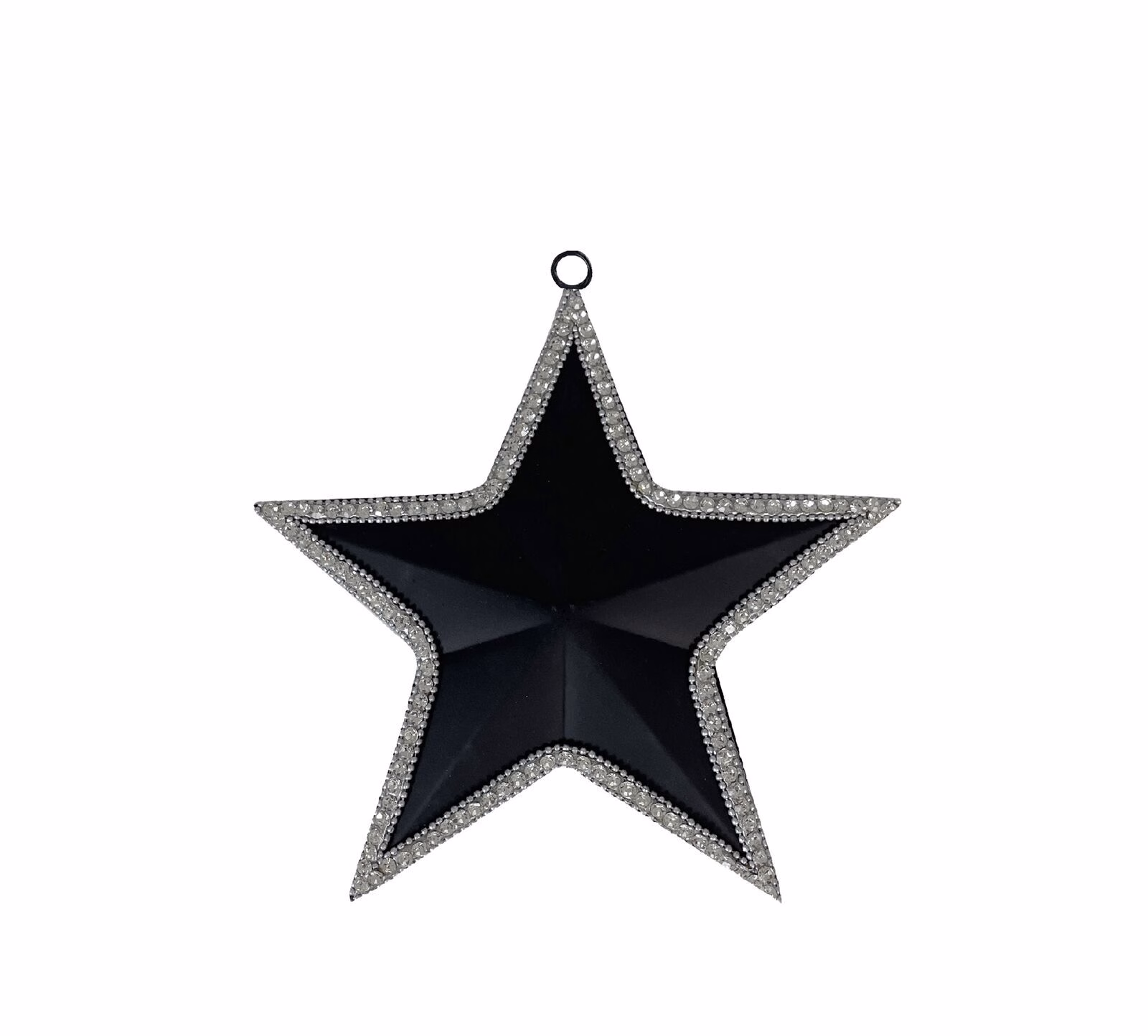 1197031313 Dekohänger Tamin Stern schwarz 10cm