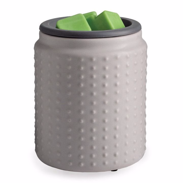 hobnail1 Gray Hobnail Duftlampe elektrisch mit Silikon Schale Flip Dish