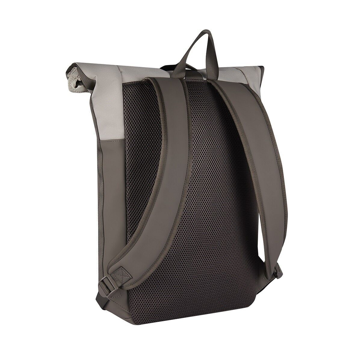 7F5A9FF273497A2C000B4050D0B8D375C5562AA5 Backham - New York Rolltop Rucksack beige/taupe