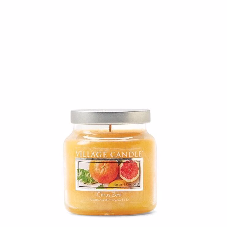 citrus-zest-village-candle Citrus Zest 92g (Chrome)