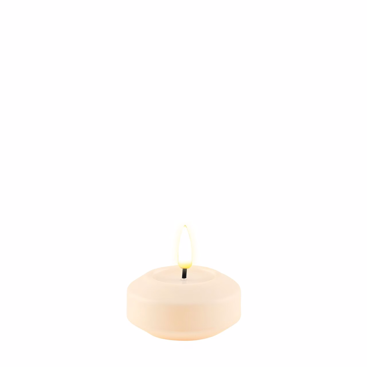 RF-F-0009a Schwimmendes Maxi Teelicht LED Creme