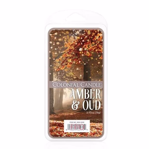 Amber-and-Oud-Scented-Wax-Melt Amber & Oud 78g