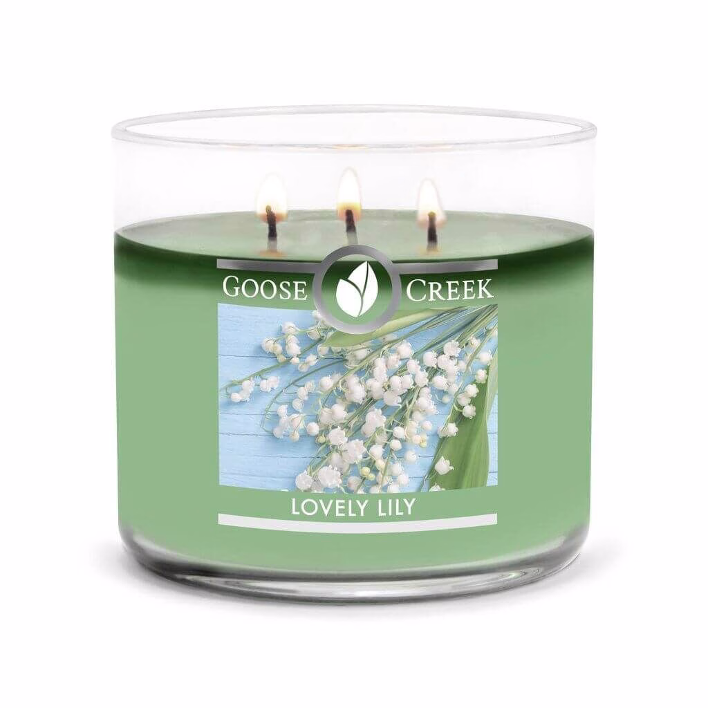 Goose Creek Lovely Lily 411g 3-Docht Duftkerze