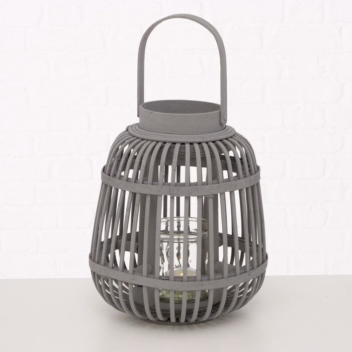 Einzelbild-tyYz1Tcw-large Windlicht Taneja 24cm grau