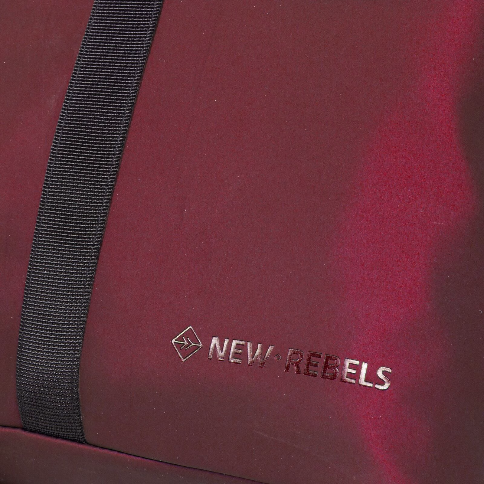 iOks6dx0 Mart - Los Angeles Rolltop Mini Rucksack burgund metallic