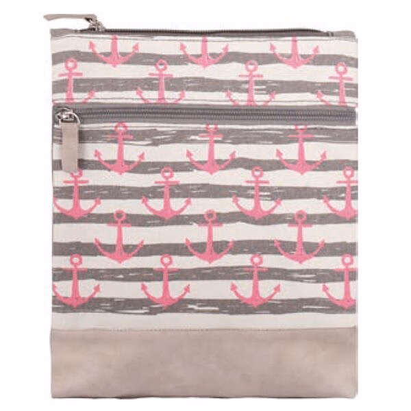 2022-191-013 Canvas Crossbag 013 (Grey Rose)