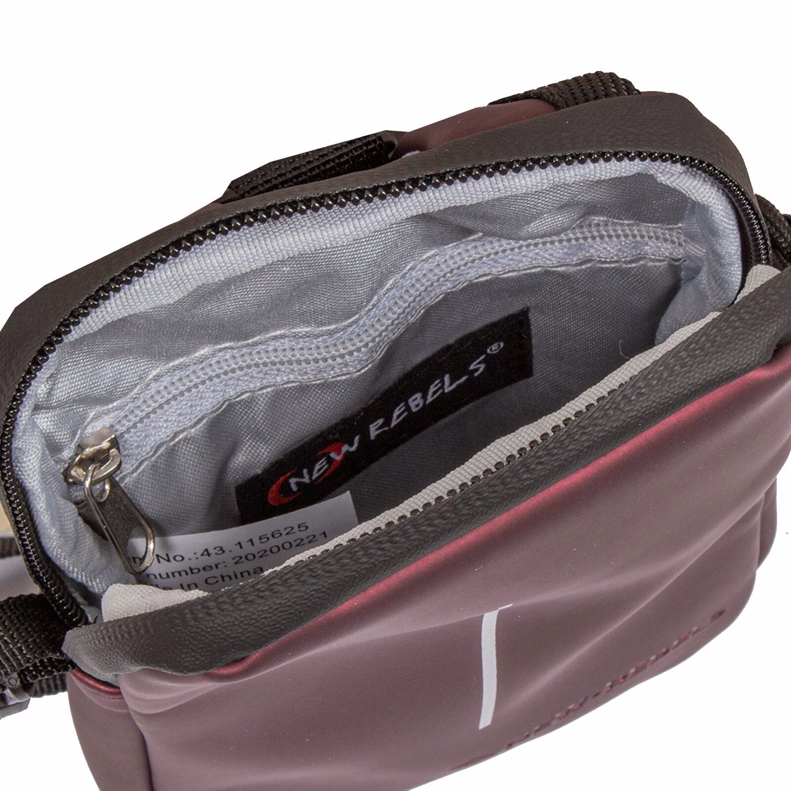 Mart - Philadelphia Handytasche burgund metallic