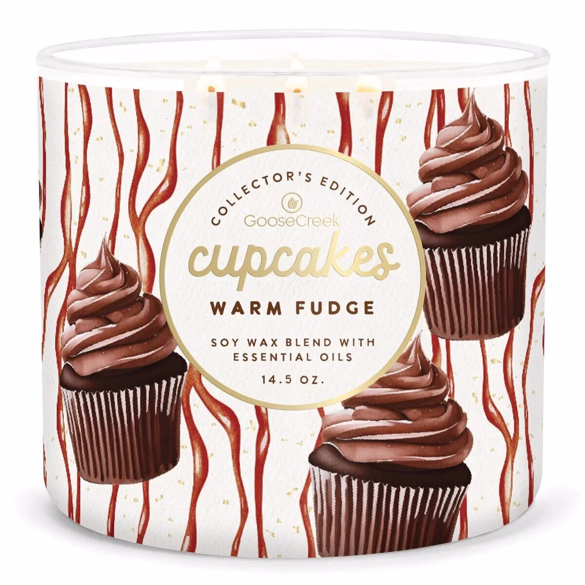 warm-fudge-cupcake-3-docht-kerze-411g Warm Fudge Cupcake 411g (3-Docht)