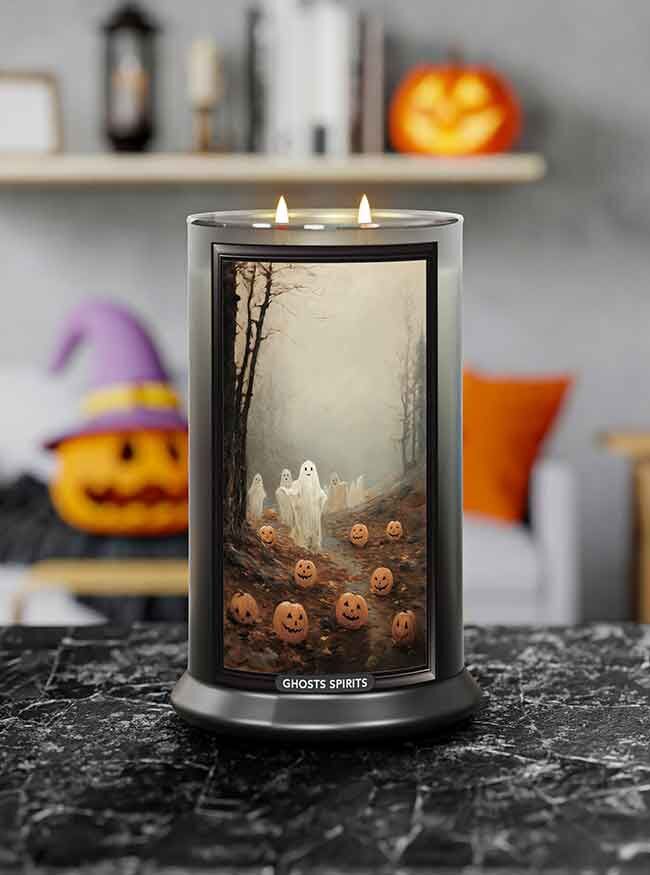 Ghost Spirits - Halloween Collection 623g Kerze