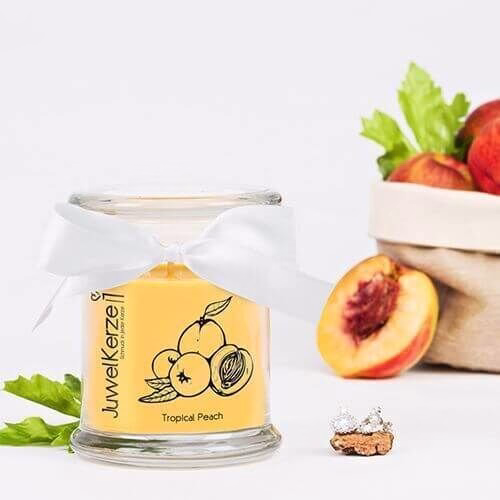 JuwelKerze Tropical Peach (Ohrringe) 380g