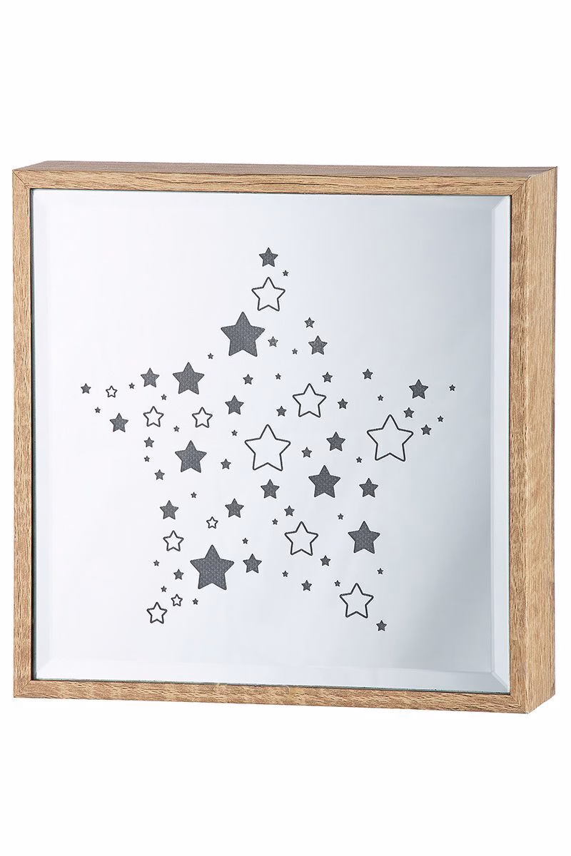 21619_2_1 LED Leuchte Spiegelbox Stern