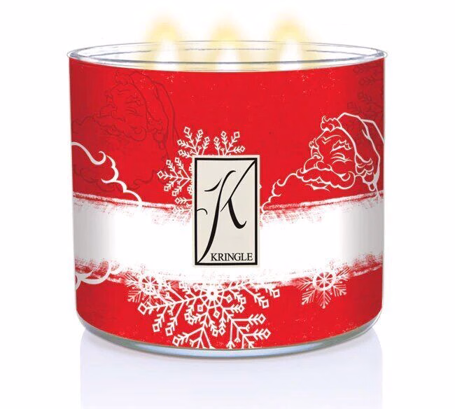 Father Christmas 396g Tumbler 3-Docht