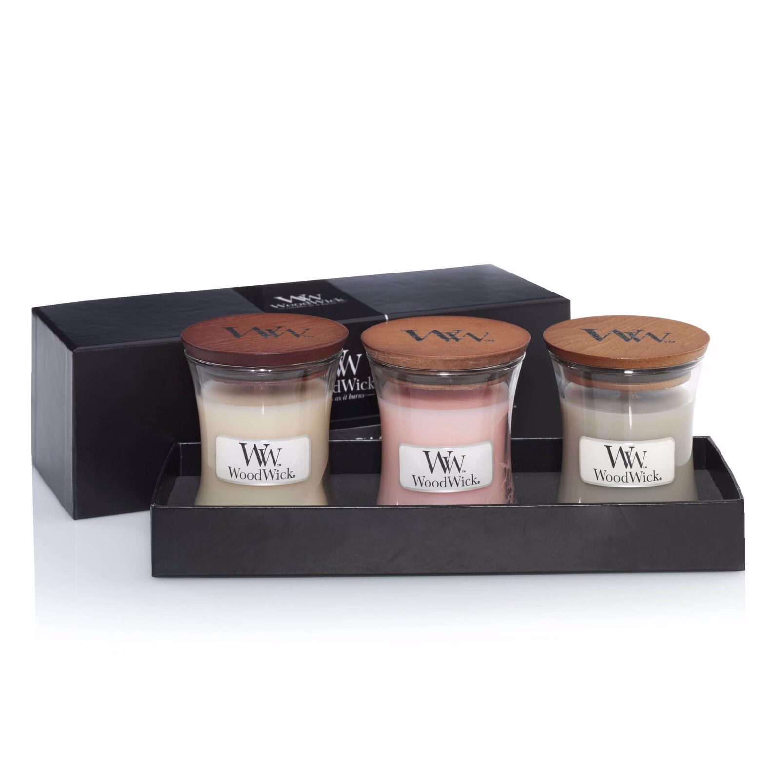 Mini Jar Geschenkset - Fireside / Coastal Sunset / Vanilla Bean