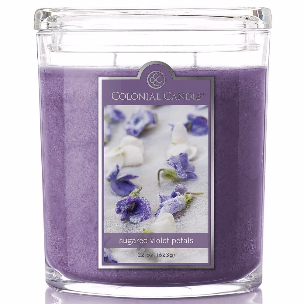 CC022-5112 Colonial Candle - Sugared Violet Petals 623g