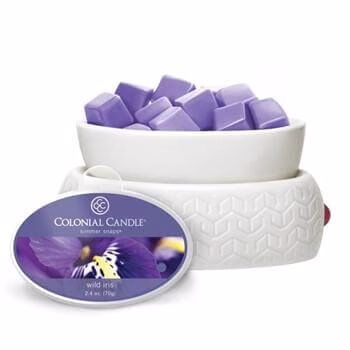 Colonial Candle Wild Iris Simmer Snaps 70g