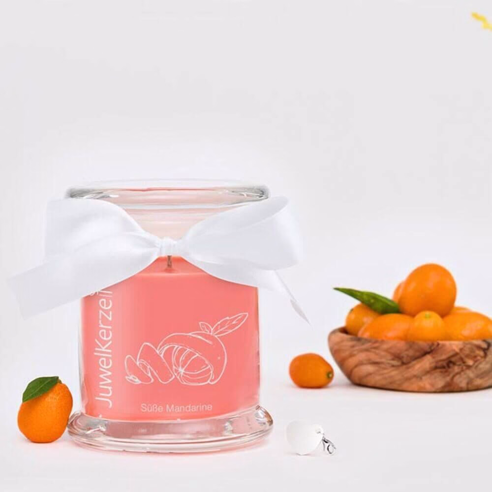 JuwelKerze Süße Mandarine (Charm Anhänger) 230g