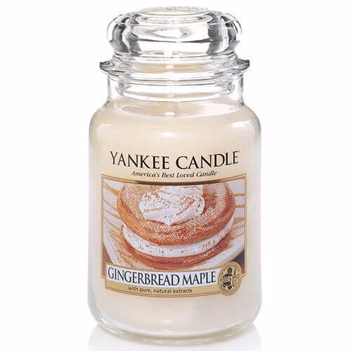 Gingerbread-Maple-large-Jar Yankee Candle - Gingerbread Maple 623g