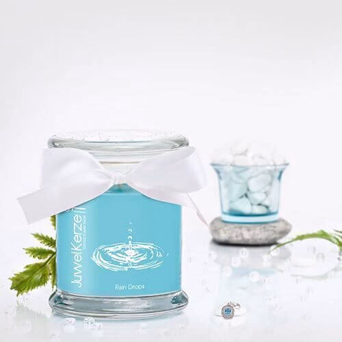 JuwelKerze Rain Drops (Charm Anhänger) 230g