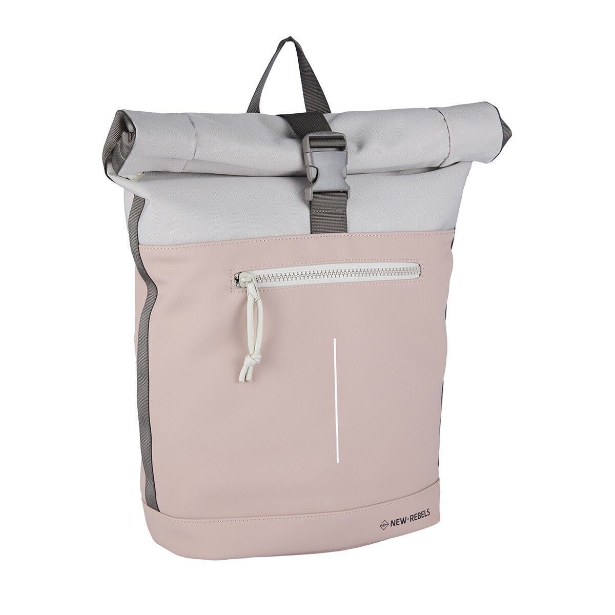 Backham - New York Rolltop Rucksack altrosa