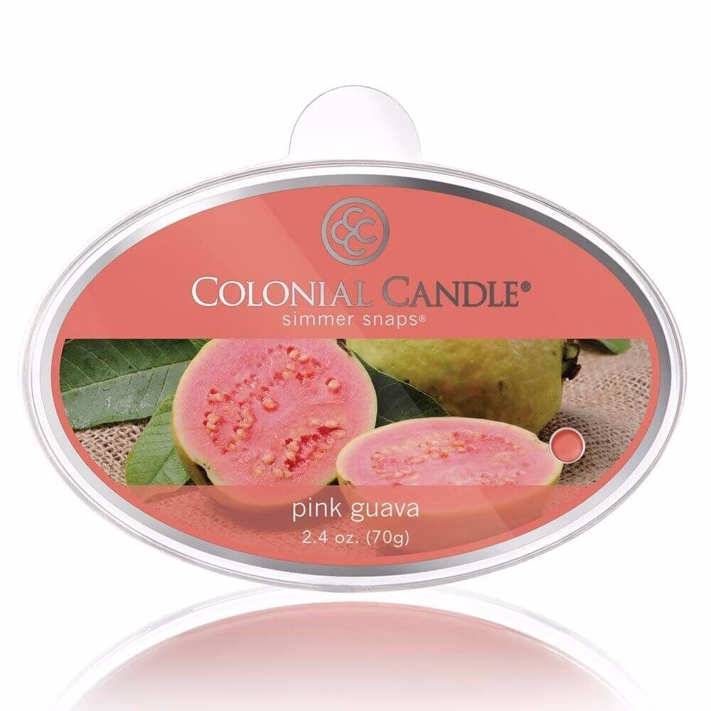 CCSNAPS-5111 Colonial Candle - Pink Guava Simmer Snap 70g