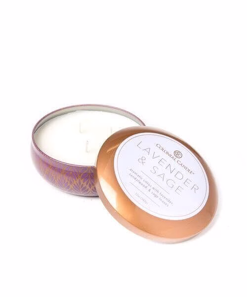 lavender-and-sage-12-oz-large-tin-colonial-candle-6 Lavender & Sage 340g