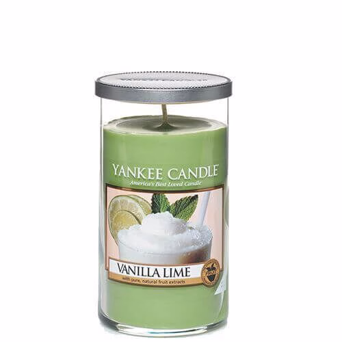 vanilla-lime-medium-pillar5594ffbf9032e Yankee Candle Vanilla Lime 340g