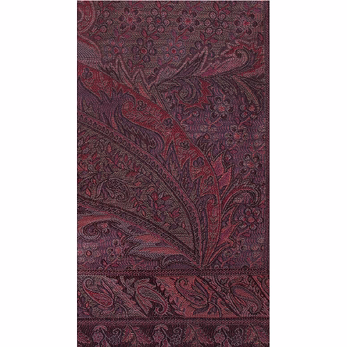 Jaquard-Schal Berry Black 014