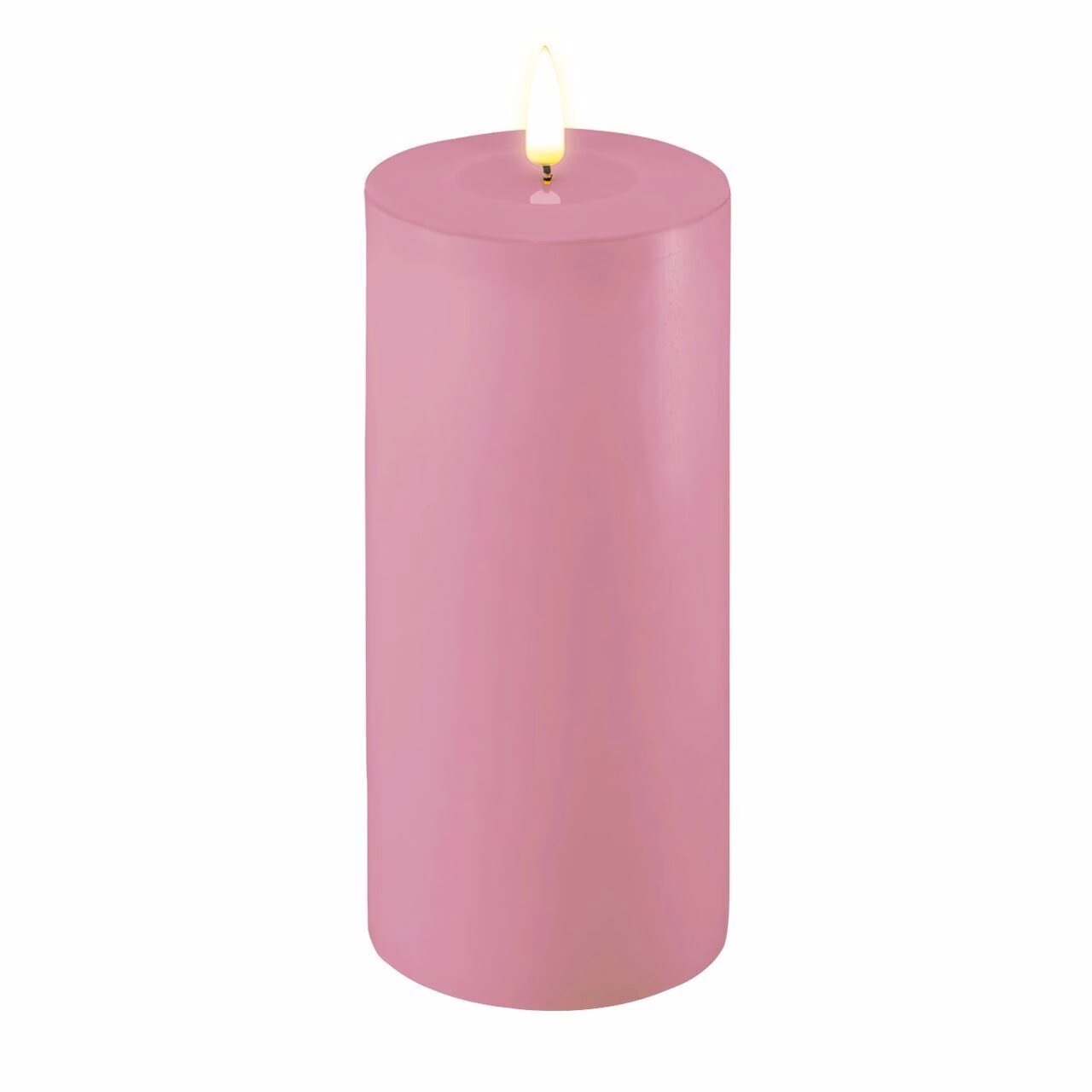 RF-0427 Stumpenkerze LED Lavendel 10 x 20cm