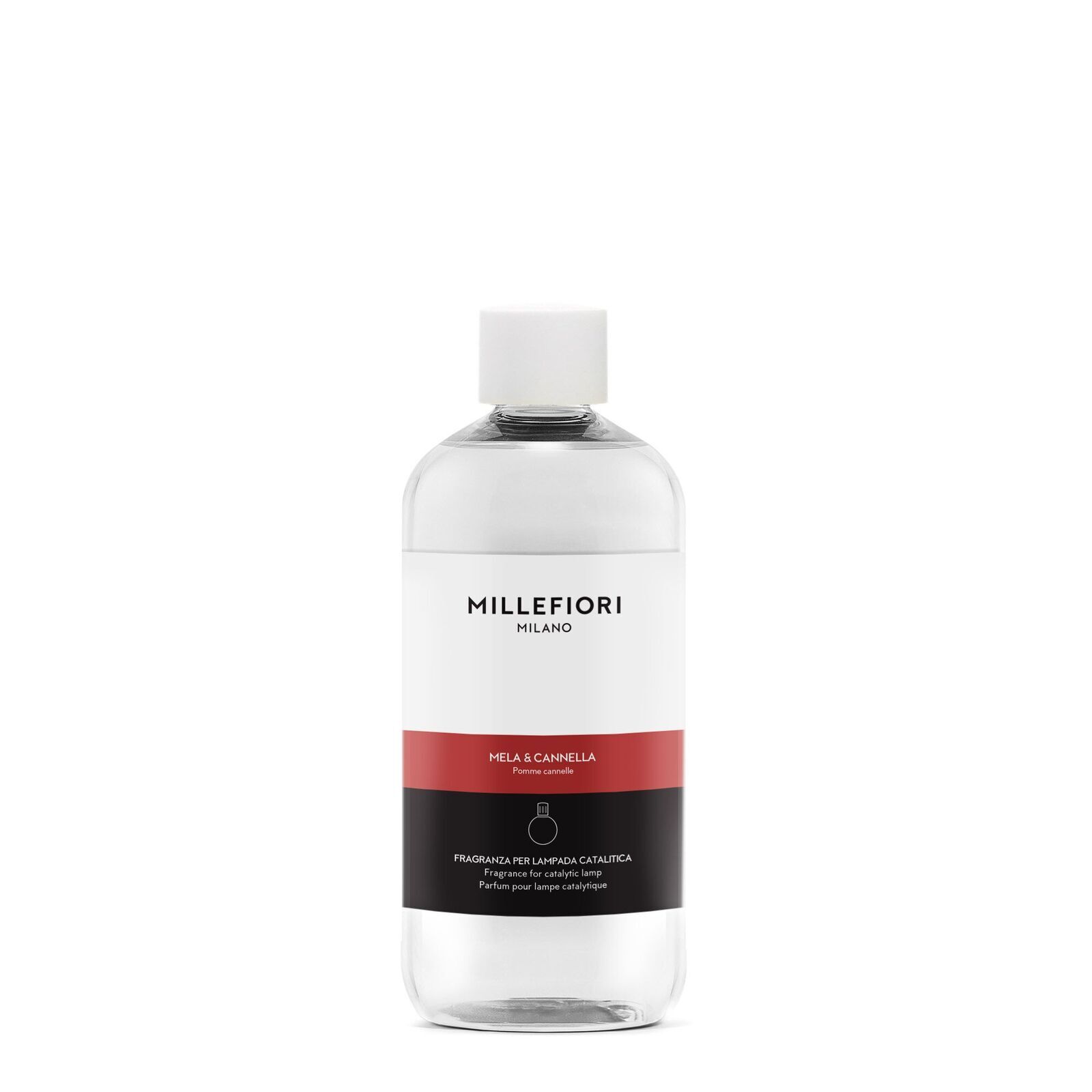 Mela & Cannella - Nachfüller für Millefiori Katalytische Duftlampe Flasche, Lotion