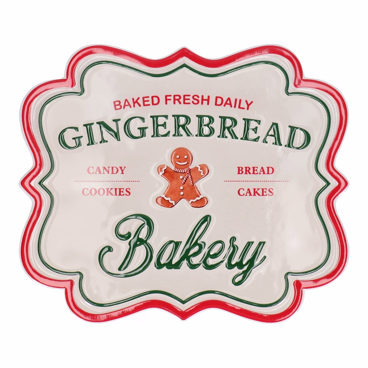 Weihnachts Wandschmuck Gingerbread Bakery Weihnachts Wandschmuck Gingerbread Bakery