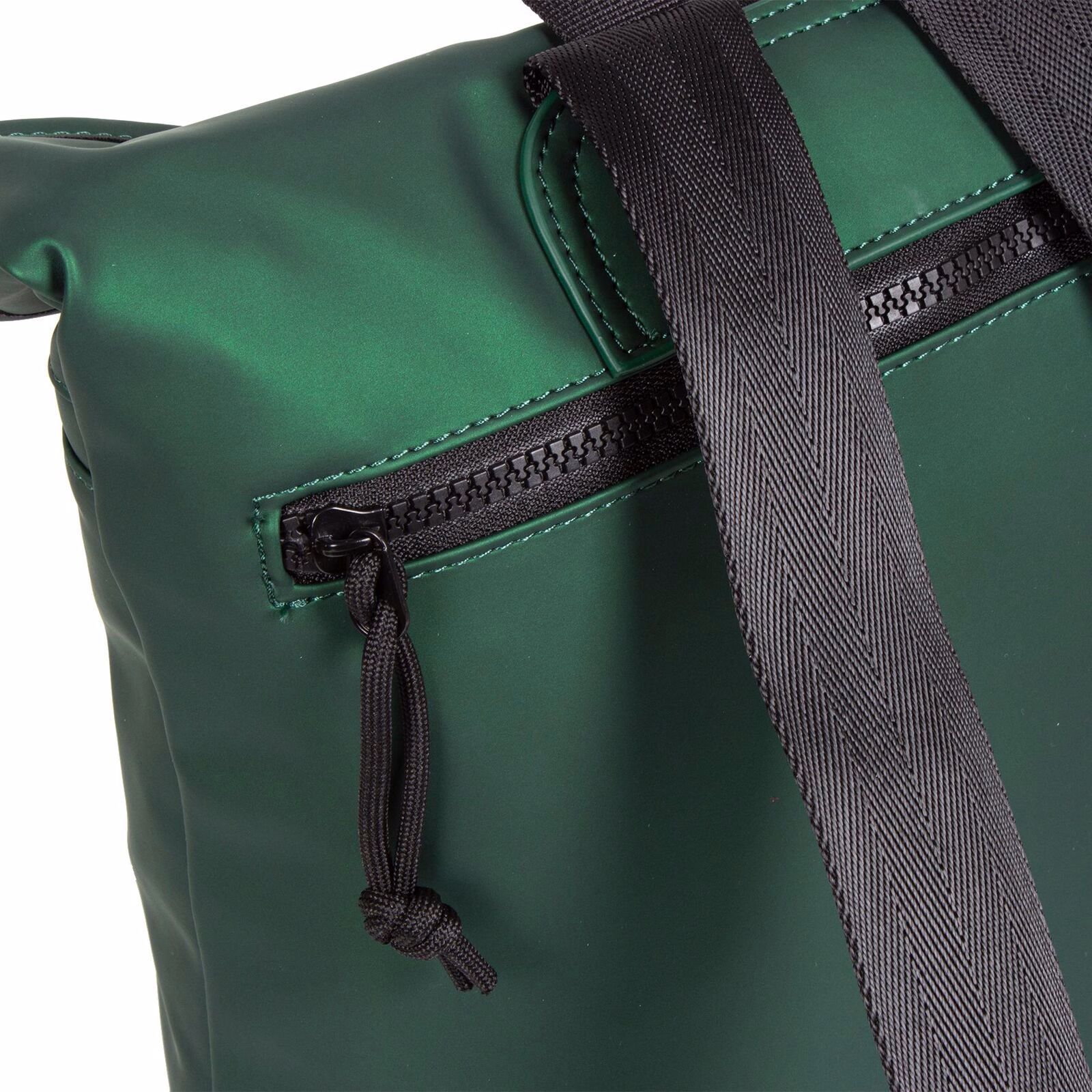 Mart - Los Angeles Rolltop Mini Rucksack grün metallic