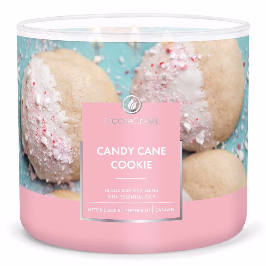 Candy Cane Cookie 411g (3-Docht)