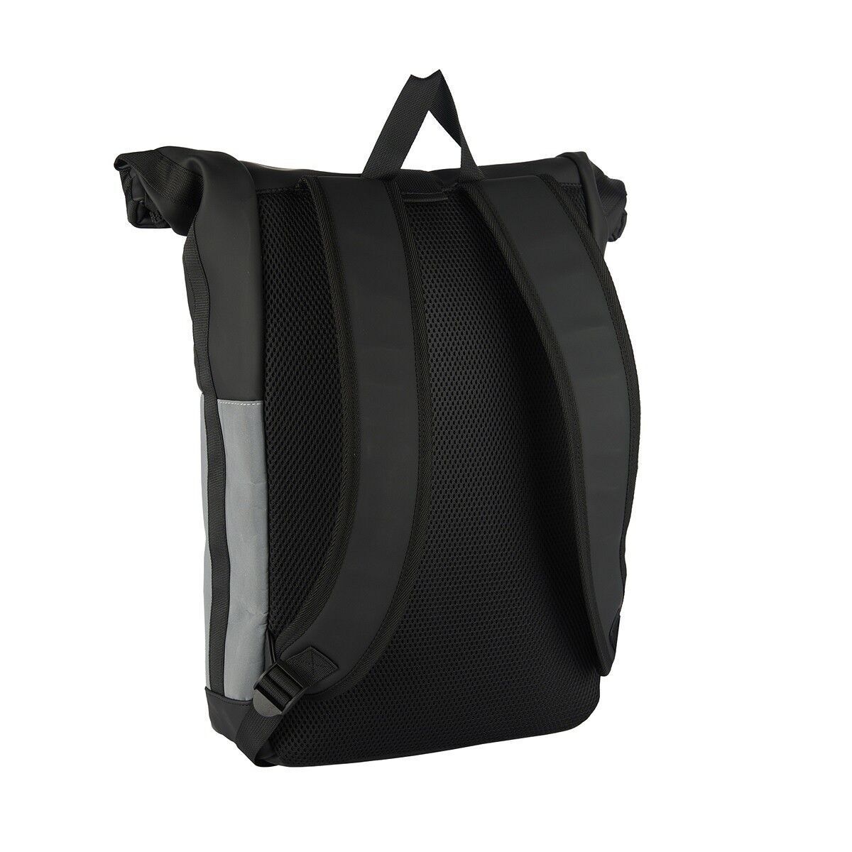 029B08A9FBD5386C25F94282092A39DEAAE096E2 Bowie - New York Rolltop Rucksack schwarz