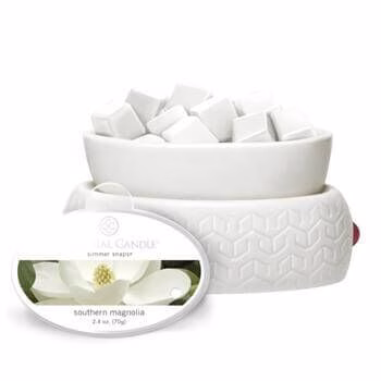 ccsnaps-2179_3_5594ffec5344a Colonial Candle Southern Magnolia Simmer Snaps 70g