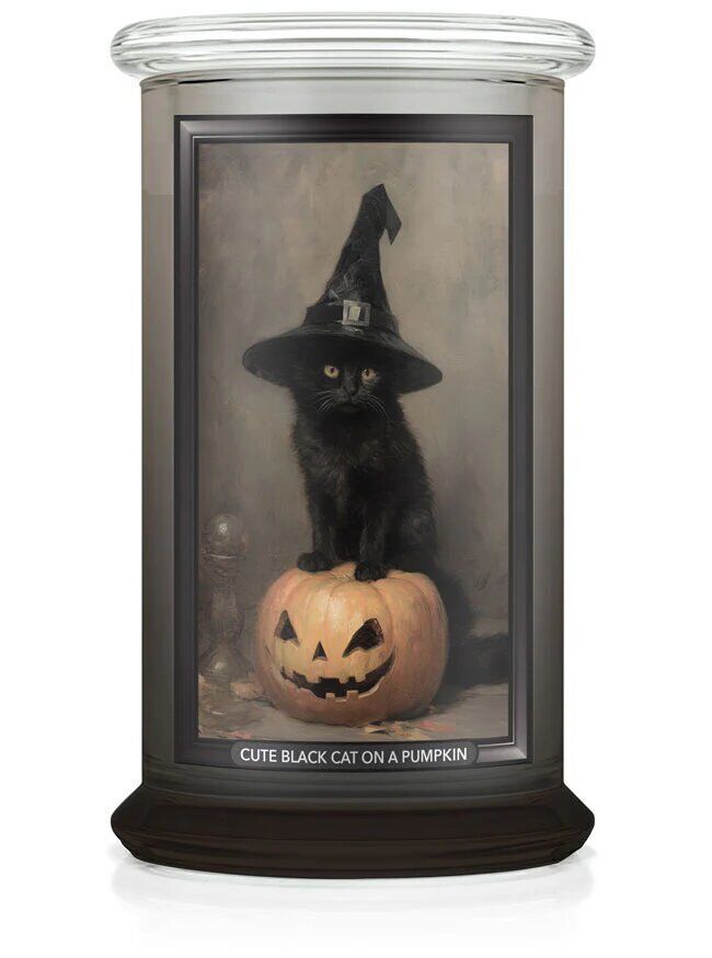 Black Cat on Pumpkin - Halloween Collection 623g Black Cat on Pumpkin - Halloween Collection 623g