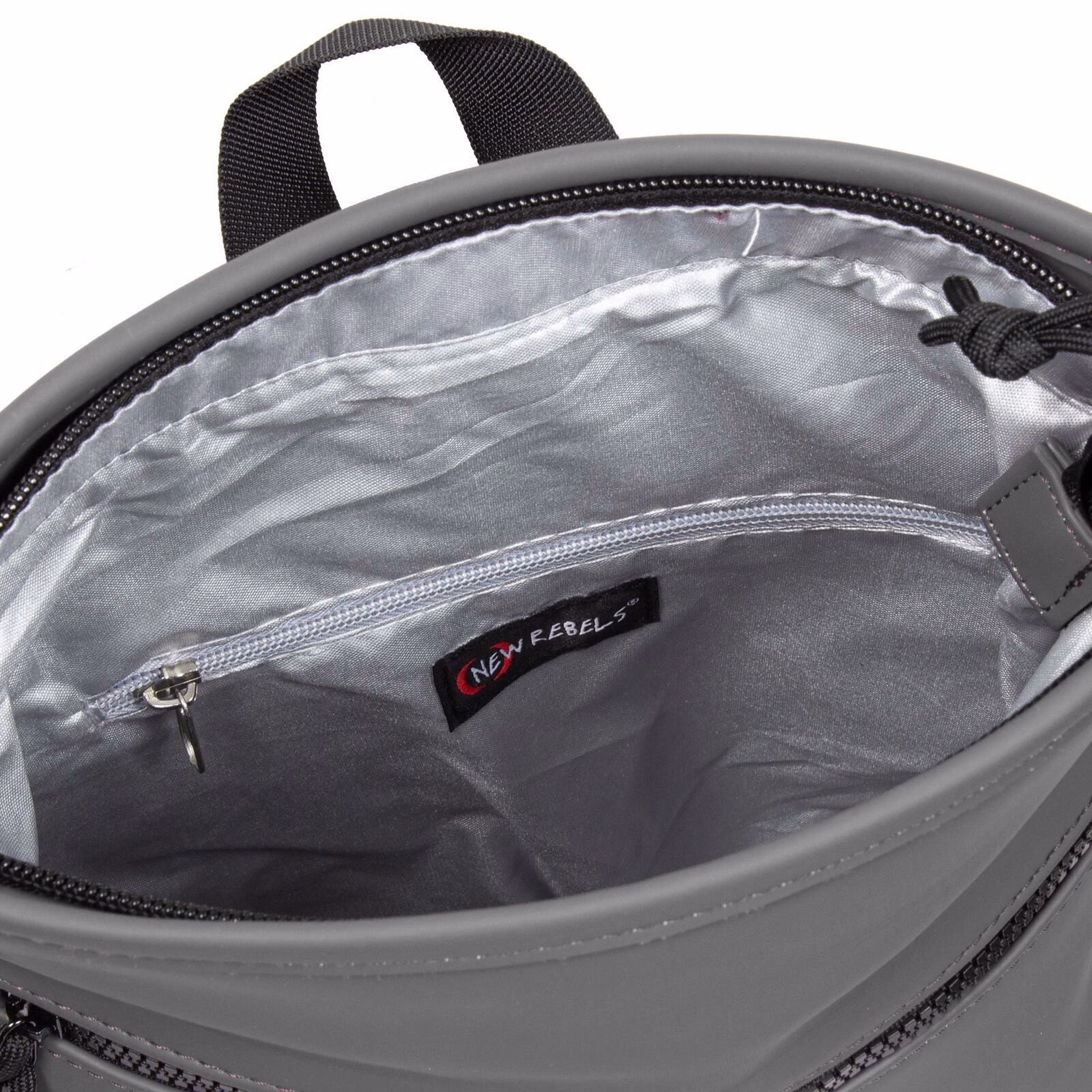 Mart - Los Angeles Rolltop Mini Rucksack anthrazit