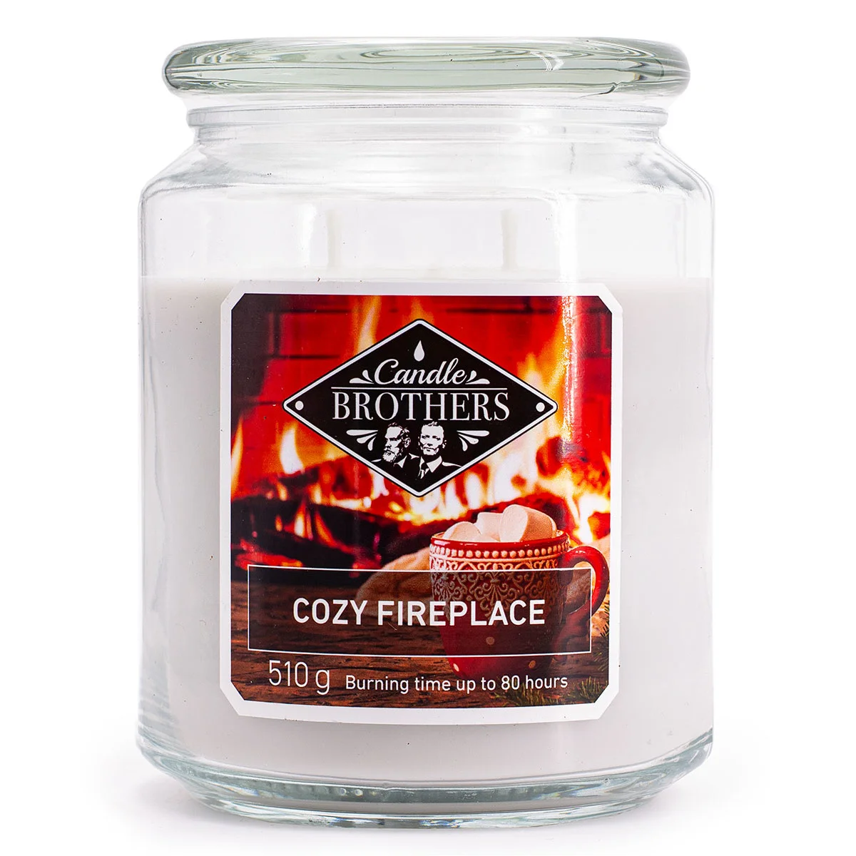 Cozy Fireplace 510g Candle Brothers Duftkerze Cozy Fireplace 510g Candle Brothers Duftkerze
