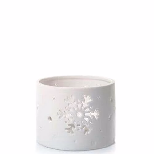 1348259-winter-flurries-pedestal-jar-holder Yankee Candle Winter Flurries Pedestal Jar Holder 411g & 623g
