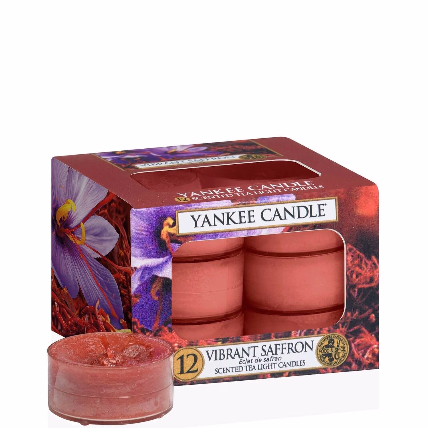 1556236E Vibrant Saffron 12St - Yankee Candle