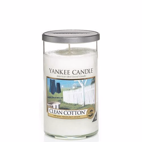 clean-cotton-medium-perfect-pillar5594ffc0c3754 Yankee Candle Clean Cotton 340g