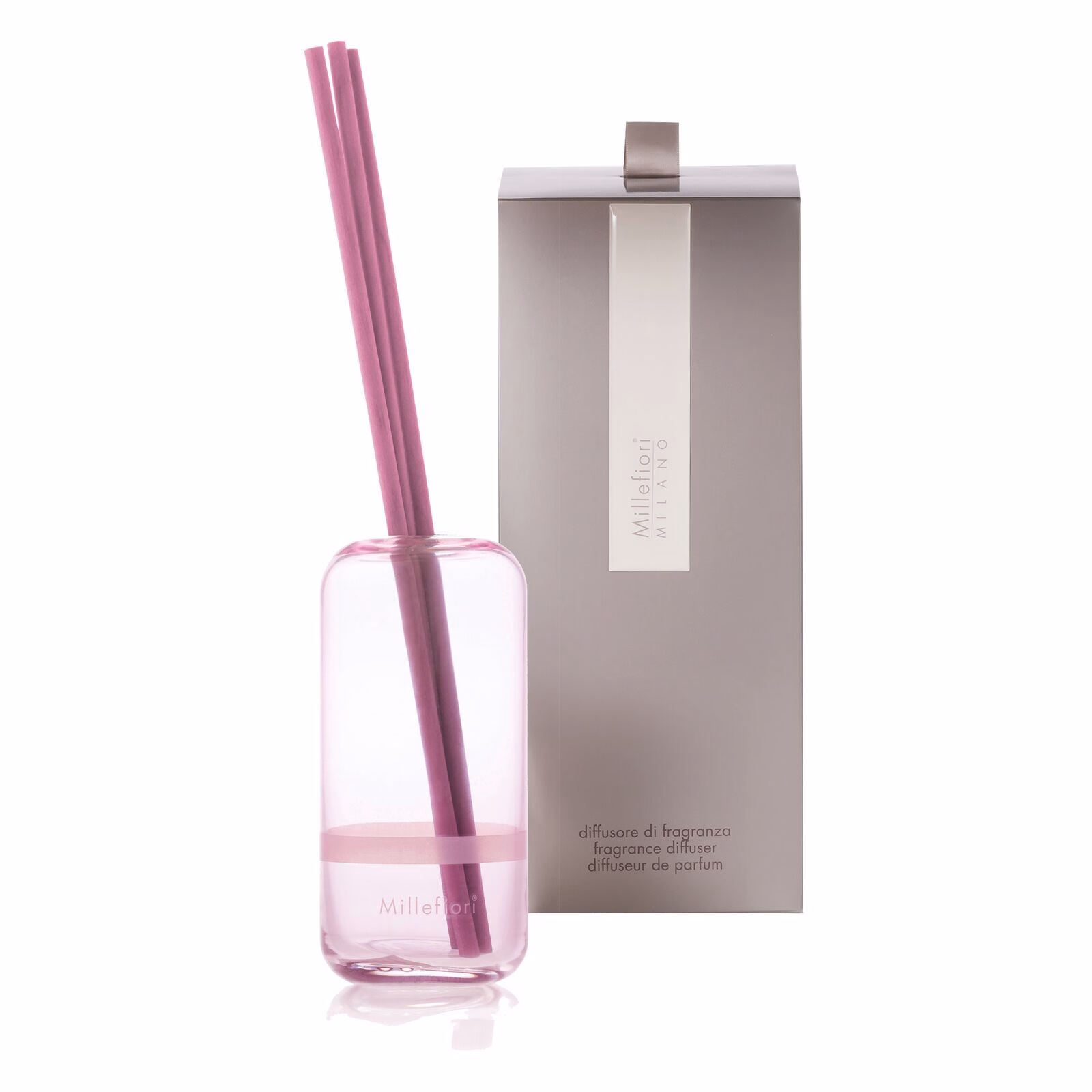 Reed Diffuser Glas Kapsel rosa