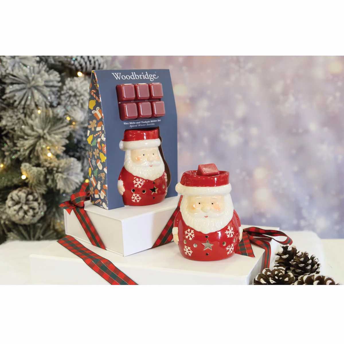 Duftlampe Santa & Wachsmelts Winterberries