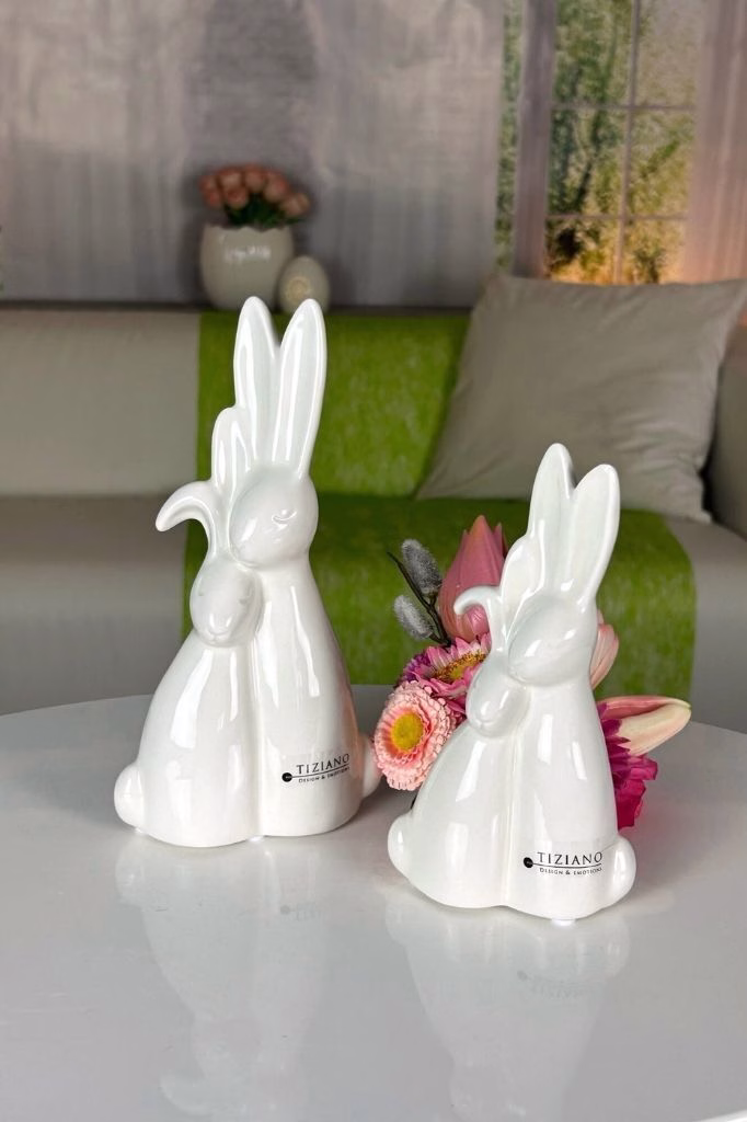 Hasenpaar-Filu Hasenpaar Filu 16cm cremeweiß