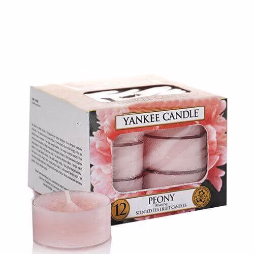 Yankee Candle Teelichte Peony 12St