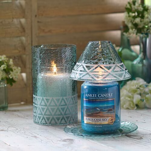 Cote D' Azur Sandblast Jar Kerzenhalter